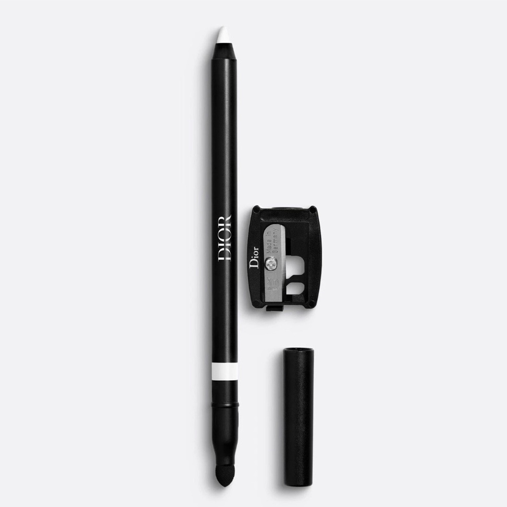 NIB DIOR Diorshow On Stage Crayon Waterproof Kohl Eyeliner Pencil 009 WHITE $35